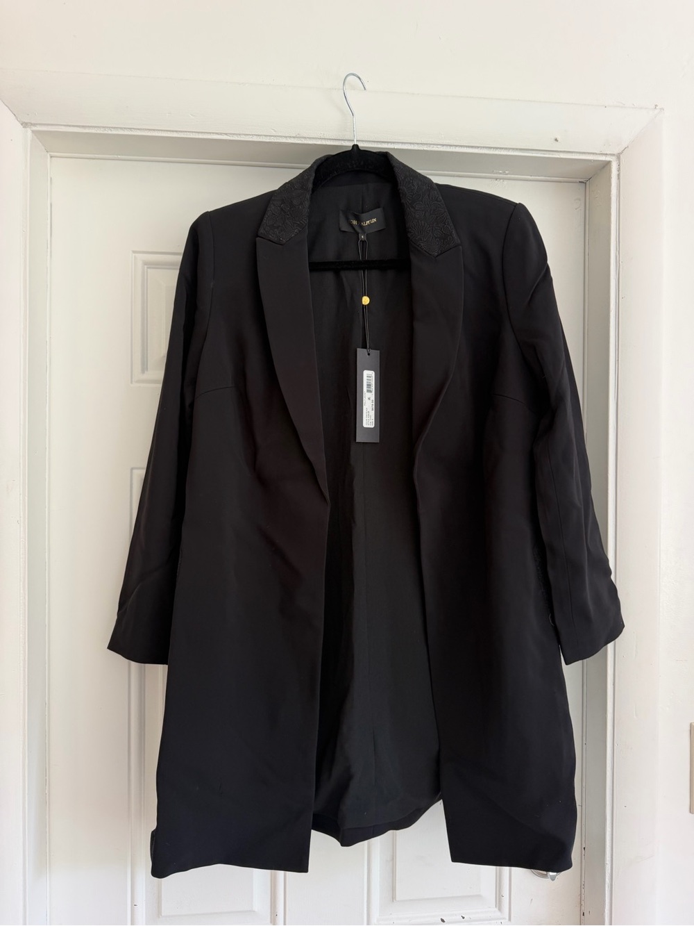 Kobi Halperin Black Longline Blazer Jacket